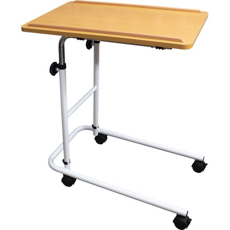 Table de lit économique - Aidapt VG832B - mobile et pratique à utiliser dans la maison - sur roulettes (1/3)
