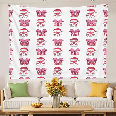 Tapisserie vintage au design attrayant, à séchage rapide, idéale pour la décoration de la chambre et de la maison. 180x150cm (1/5)