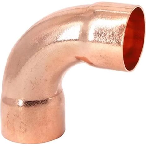 1pc Double Socket 35mmx1.5mm ID Weld Socket End Feed Solder Long Radius Elbow 90 Pipe Fitting (1/5)