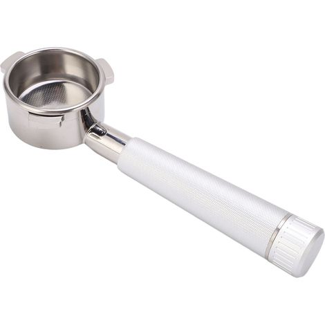 Porte-filtre à café en acier inoxydable sans fond, 54 mm, 3 oreilles, accessoire pour machine à café Breville série 8, couleur argent (1/5)