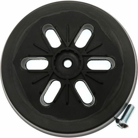 Plateau de ponçage pour ponceuse excentrique Bosch GEX 150 AC, PEX 15 AE, GEX 150 Turbo 150 mm avec vis (1/4)
