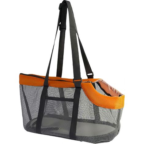 Sac de transport pour animaux, sac à main de transport pour chat avec filet respirant, sac panoramique léger pour petits chiens et chats, sac de voyage idéal pour chiens et chats (1/4)