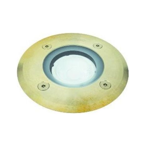 Recessed floor ESTAMBUL IP67 GU10 50W Ottone