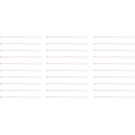 30 Stück NTC-Thermistoren, glasversiegelt, einseitig, für 3D-Drucker-Thermometer MF51-502F-B3470-L65 5k B3470 (1/5)