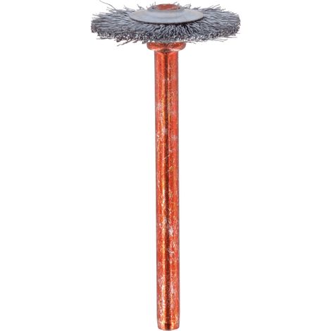 Dremel 530 Edelstahlbürste Zubehörsatz (für Multifunktionswerkzeug mit 2 Edelstahlbürsten 19mm zum Reinigen rostfreier Materialien wie Aluminium, Edelstahl, Silber, Weichmetall, Gold, Kupfer u.v.m.) (1/2)