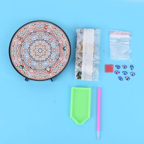 Tableau de Diamants 5D Mandala Lumineux - Kit de Décoration Murale DIY ZXD031 (1/4)