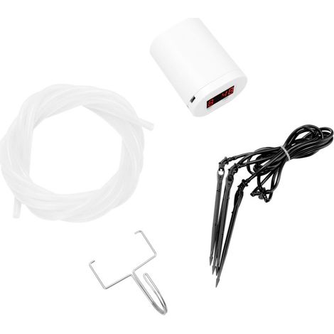 Contrôleur de pompe d'arrosage automatique intelligent pour plantes d'intérieur, système d'irrigation goutte à goutte, minuterie pour pompe à eau (1/5)