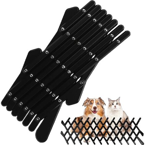 Grille de sécurité pour chien pour fenêtre de voiture - Arceau de protection réglable pour animaux de compagnie dans la voiture - Protection de rail extensible pour camping-car, minivan, camion, SUV (1/5)