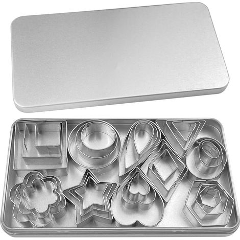 30-teiliges Ausstechformen-Set für Gebäck, 10 Formen (1/5)