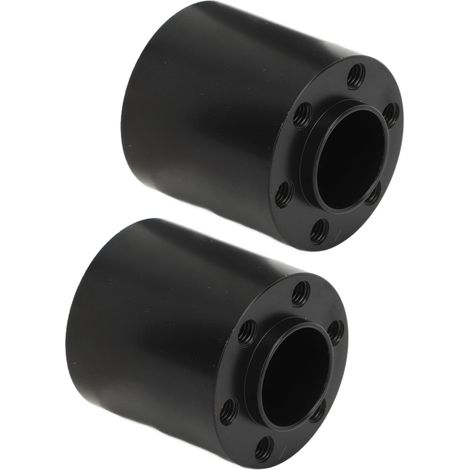 2 enjoliveurs hexagonaux en laiton pour crawler RC 1.9 2.2, entretoises de roue pour Axial SCX10 Capra et VS4 10 1/10, 22 mm / 0,9 pouce (1/5)