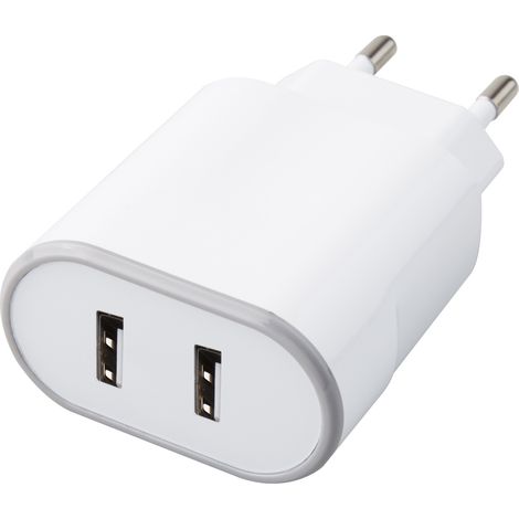 Clavija doble usb onlex 230v 2.1a (1/2)