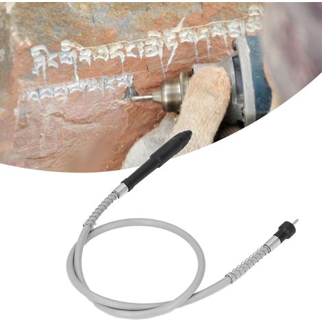Meuleuse portative avec arbre flexible, meuleuse électrique avec mandrin de perçage de 0,3 à 3 mm et arbre flexible (1/5)