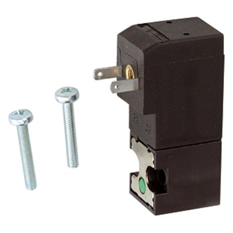 Riegler 3/2-Mini-Magnetventil direktgesteuert NC, 24 VDC, fürGerätestecker (1/2)
