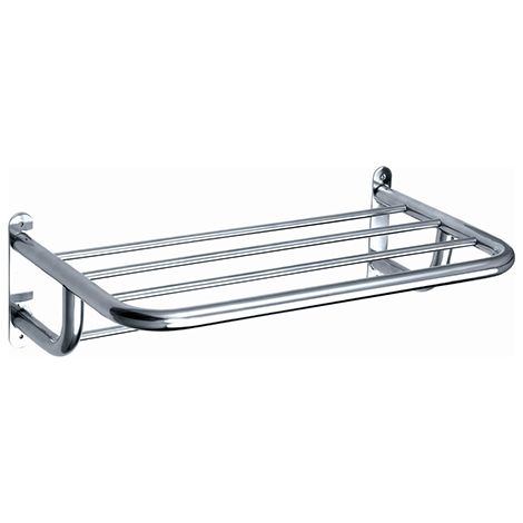 MENSOLA PORTASALVIETTE IN ACCIAIO MOD U- Cromo- DH- pezzi 1