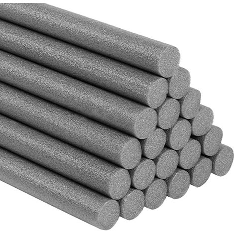 Round Joint Bottom Diameter 20 mm x 10 m Round Seal Cord Polyethylene Toric Foam Suitable for Elastomer Sealants and Polyurethane Sealants (10 m, 20 mm) (1/5)