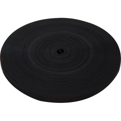 Fixman Self-Wrap Hook & Loop Tape Black 13mm x 25m 666014