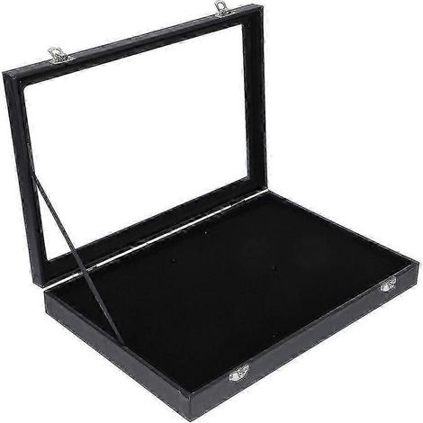 Boîte de présentation pour épingles, boîte de rangement pour épingles de poitrine, boîte de présentation pour médailles, boîte de rangement multifonctionnelle (1/2)