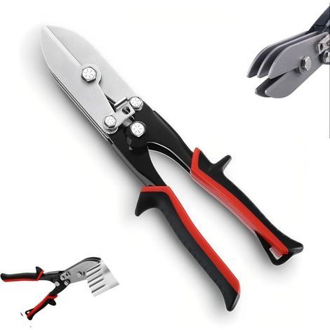 Manuelles 5-Klingen-Crimpwerkzeug für Edelstahlbleche (24-28 Gauge), HLK-Systeme, Fallrohre, Ofenrohre und Lüftungskanäle. (1/4)