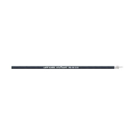 LAPP 2170000/100 Cavo coassiale Diam. est.: 4.95 mm RG58 C/U 50 Ω Nero 100 m (1/2)