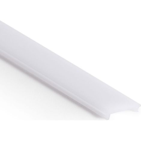 10 Meter Abdeckung für Aluminiumprofil kompatibel mit Ref. 129096, 129001 Transluzentes Weiß