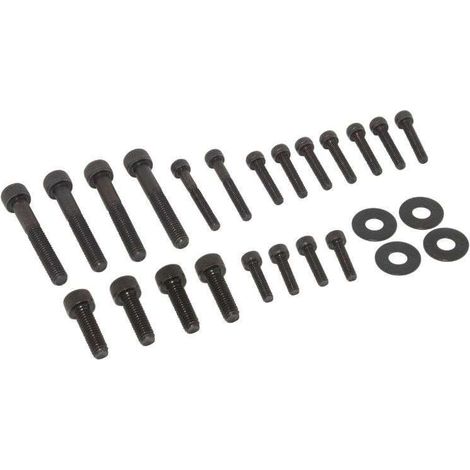 Vis carrosserie carénage capotage acier noir compatible avec Piaggio Typhoon NTT NRG scooter moto