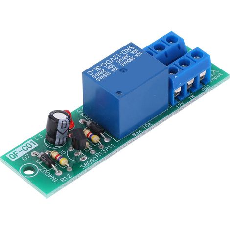 modules de relais bistables QF-C01 12 V CC pour modification automobile (interrupteur marche/arrêt). (1/5)