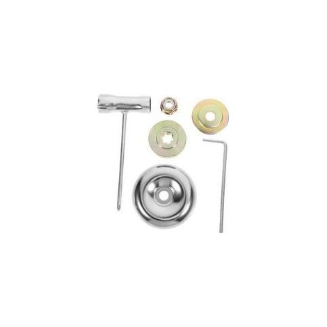 6 Pièces Adaptateur Pour Tondeuse à Gazon Tête De Coupe Poire D'amorçage Avec Conduite De Carburant Pièces Détachées Pour Tondeuse Lawnboy Poignée De Désherbant Acier Carbone (1/5)