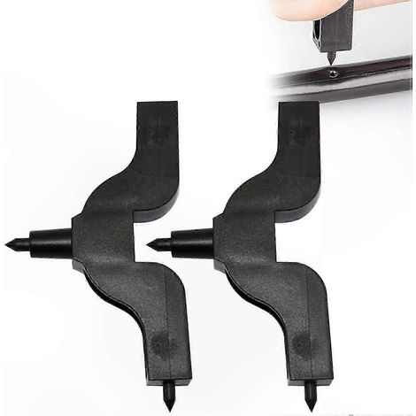 Lot de 2 emporte-pièce mini pour tubes d'irrigation goutte-à-goutte, perforateur de tuyaux à tête de taureau pour conduites PVC et plastiques (1/5)