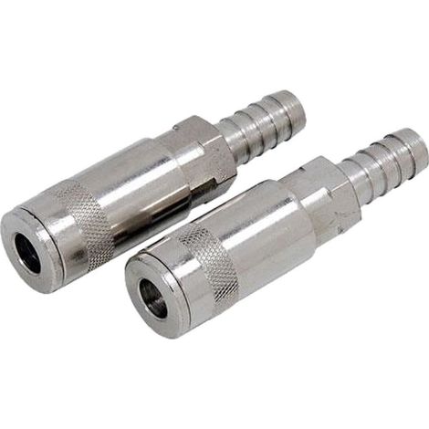 Neilsen 2pc Air Line Fittings Hose Compressor Quick Connector Coupler 1/2" BSP