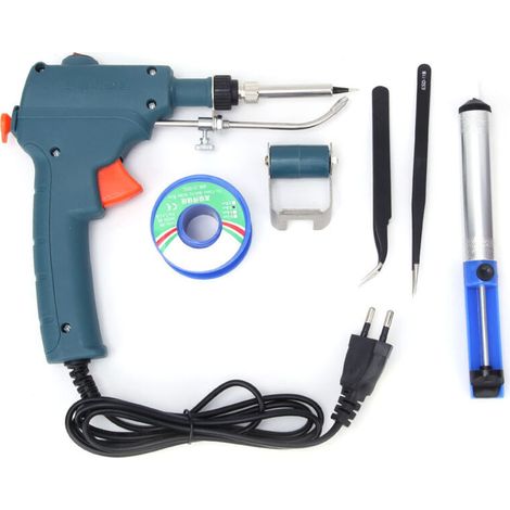 Pistolet de Soudage 80W Robuste avec Interrupteur de Puissance pour la Soudure Précise -Divers des Soudements et des Professionnels (Plug UE 220V) (1/4)