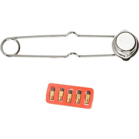 Allume-gaz pour chalumeau soudeur – Allumage sécurisé – Inclus 5 pierres de rechange – Pour soudure à la flamme – Soudo Metal (1/2)
