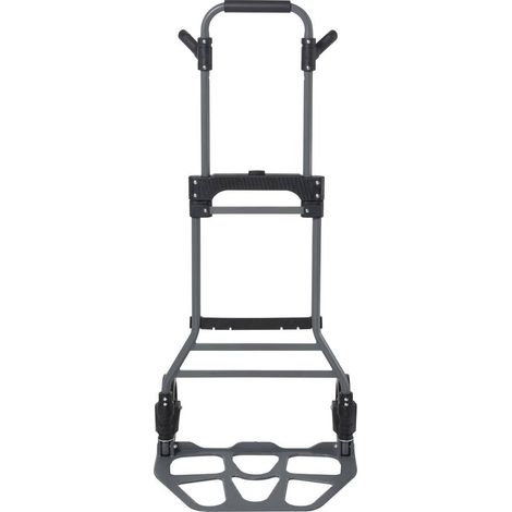 TOOLCRAFT TO-9611526 Carrellino pieghevole, regolabile in altezza Alluminio, Acciaio, Capacità di carico (max.): 130 kg