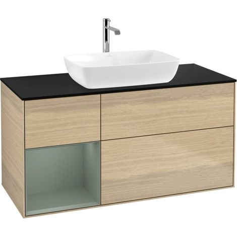 Villeroy & Boch F822GMPC Meuble sous-lavabo Finion F82 (1/2)