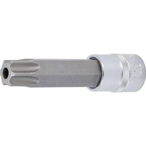 Douille à Embouts 110 mm - 12,5 mm (1/2) Profil Torx T90 - Perçage Précis et Résistant, Acier - D-Work