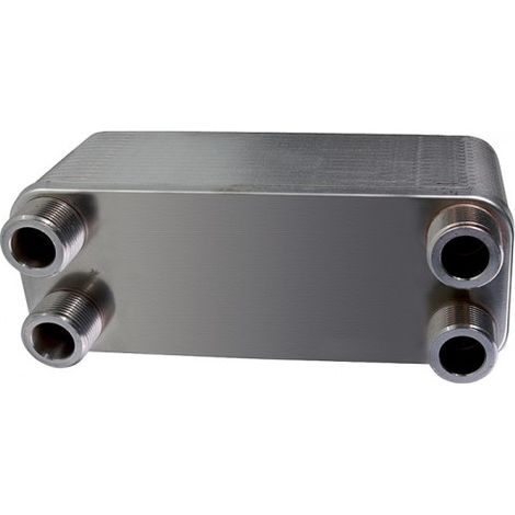Plattenwärmetauscher Zilmet® Edelstahl Wärmetauscher BHKW Solar Heizung '10-30'