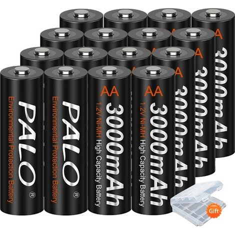 Akku, 6 Ah Kapazität, Lithium-Ionen, kompatibel mit Ryobi, 2 Akkus, 1 Ladegerät (1/2)