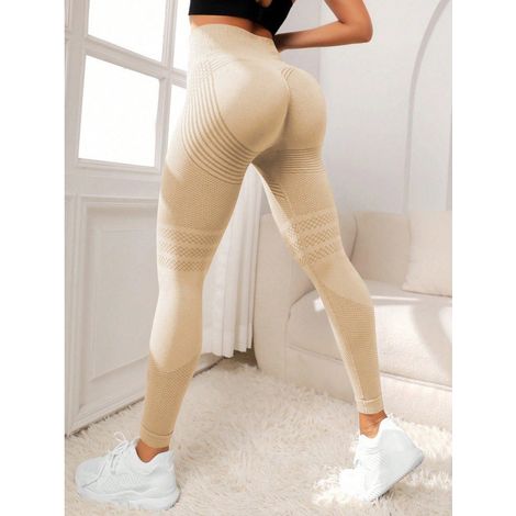 Leggings de compression 3D anti-cellulite, compatibles avec les femmes, redéfinissent votre silhouette. Couleur kaki foncé. (1/5)
