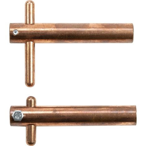 SIP Spot Welder 120mm Arms with Straight Electrodes (ø 16mm) - Copper/Chrome Alloy - L1.6 x W12 x H14.5 cm