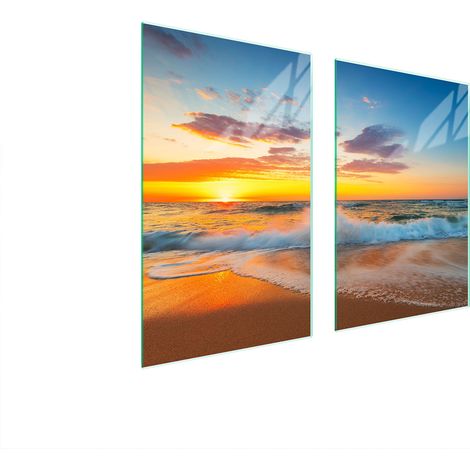 PIASTRA PROTETTIVA IN VETRO PER CUCINA 65x52 SEA (1/5)