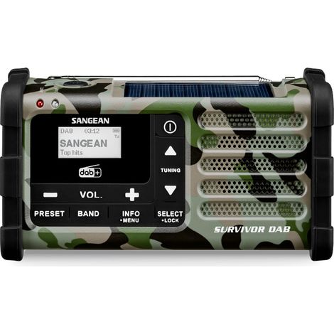 Sangean mmr-88 dab+ mimetico / radio portatile