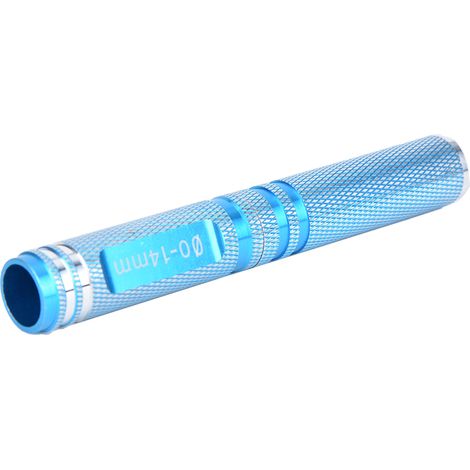 Outil universel d'ouverture de trous en métal pour carrosserie de voiture RC (0-14 mm) - Perforateur à expansion (bleu) (1/5)