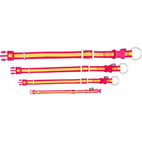 Collar para Perro Trixie Premium Amarillo Rojo L/XL 40-65 cm (1/2)