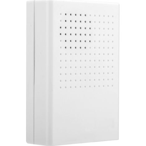 Sonnette Filaires - 120 dB - Alimentation 12 V - Pour Porte d'Entrée Domestique - Blanc - 1 Pièce (1/5)