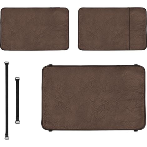 Housse d'appui-tête pour Meubles, Housse d'accoudoir de Fauteuil inclinable Housse de Protection en Cuir antidérapante pour canapé - Accoudoir de Meubles et Protecteur d'appui-tête pour (1/5)