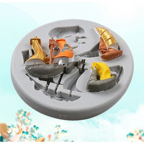 DIY-Silikon-Kuchenform im maritimen Stil, ideal zum Backen von Fondant, Cupcakes und Desserts 06 (1/5)