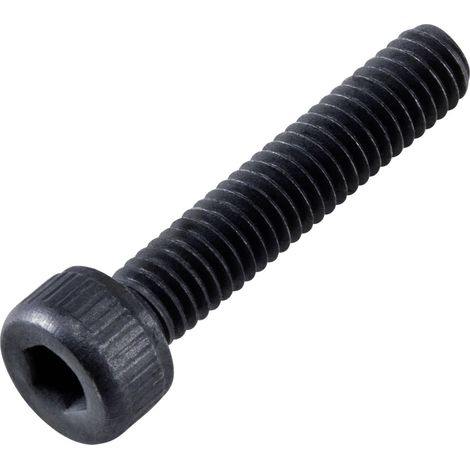 TOOLCRAFT M4 x 20mm TO-5661777 Vis cylindrique M4 20 mm 6 pans intérieurs DIN 912 acier 100 pc(s) C645301 (1/3)