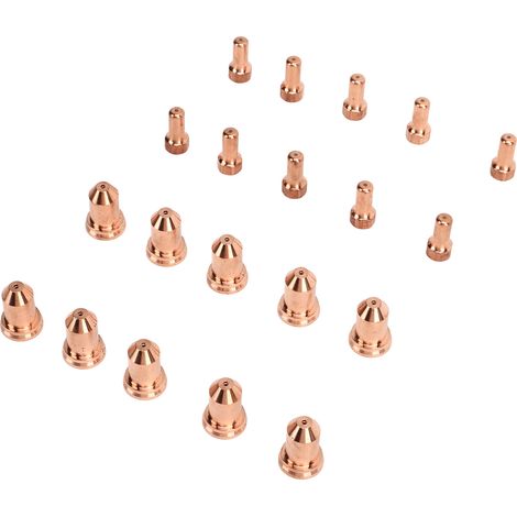 20 pièces électrode plasma 52558 51311 P1.3 buse laiton consommables pour PT80 IPT-80 PTM-80 (1/5)