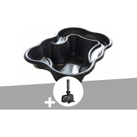 Bassin préformé Iris SI 0,98 m 150 L + pompe de filtration - Ubbink