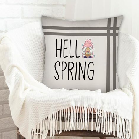 Housse de coussin carréeinaltérable pour canapé lit salon chambre décoration de la saint-valentin