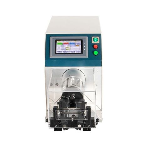 Macchina automatica per sguainatura spelatura e preparazione schermatura dei cavi coassiali (Ø 1 - 18,5 mm) (1/3)